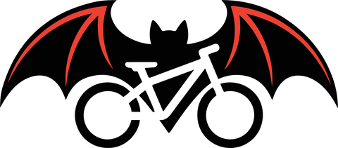 Batcave Bikes mark for light backgrounds